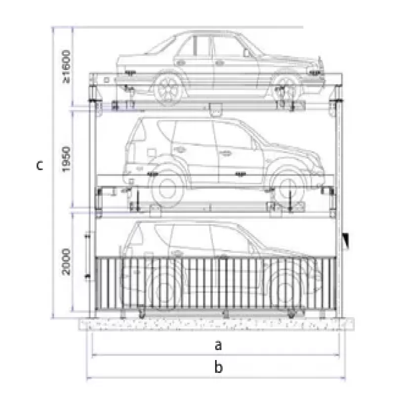 Hệ xếp hình 3 tầng